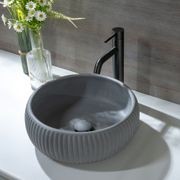Mira Brushed Gunmetal Tall Basin Mixer gallery detail image