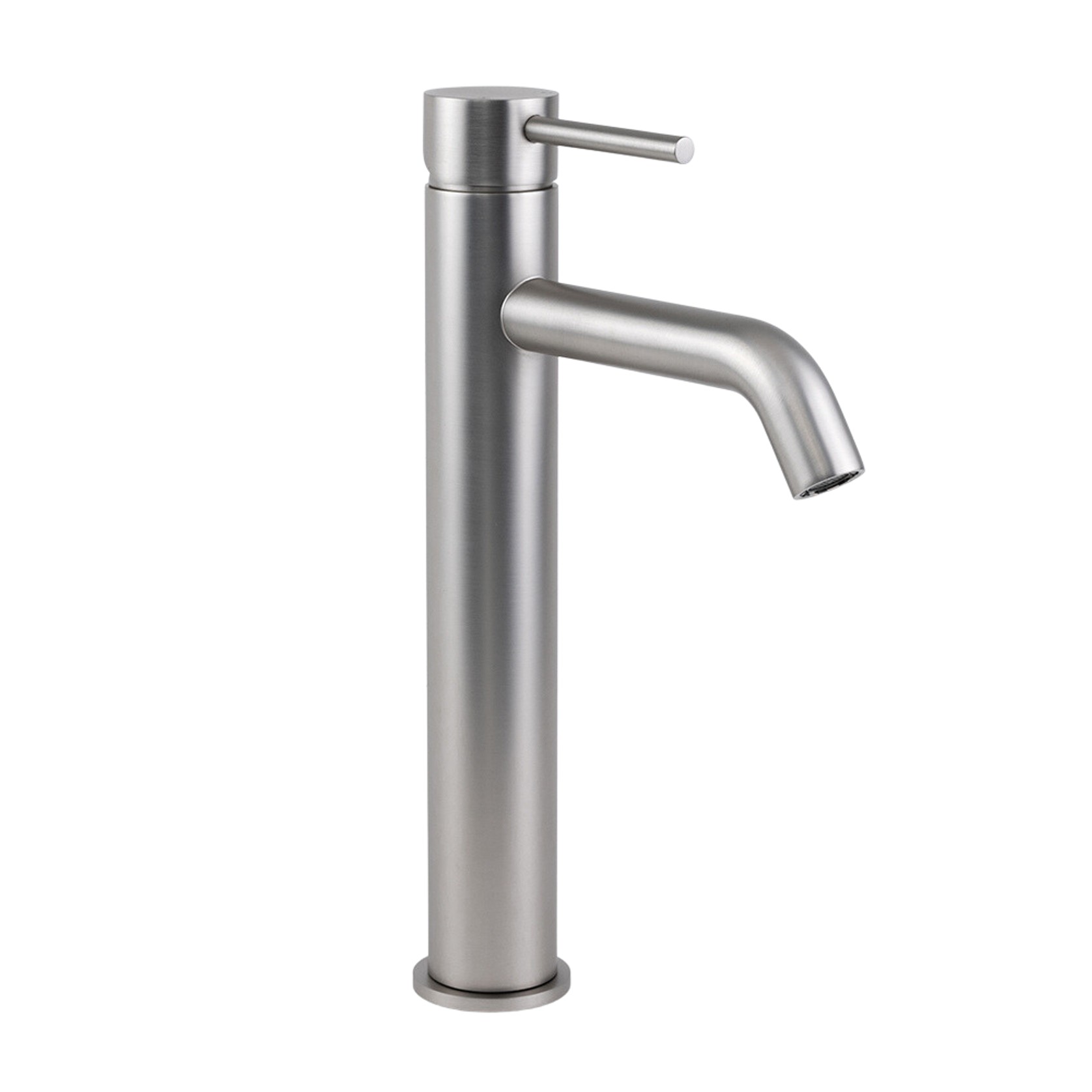 Mira Brushed Nickel Tall Basin Mixer gallery detail image