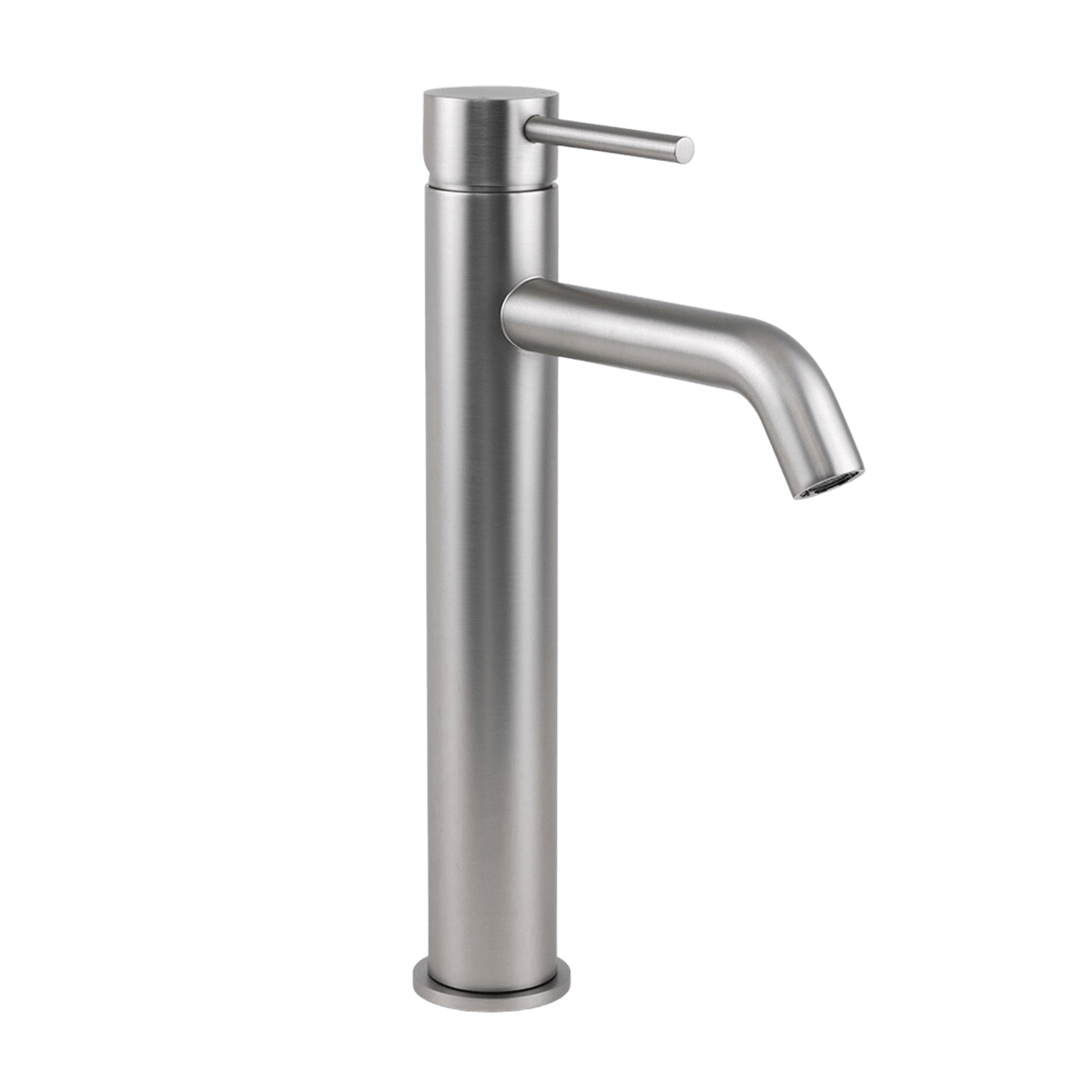 Mira Brushed Nickel Tall Basin Mixer gallery detail image