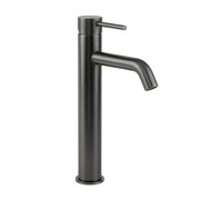 Mira Brushed Gunmetal Tall Basin Mixer gallery detail image