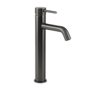 Mira Brushed Gunmetal Tall Basin Mixer gallery detail image