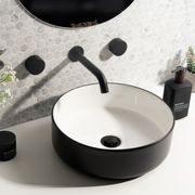 Mira Matte Black Wall Spout gallery detail image