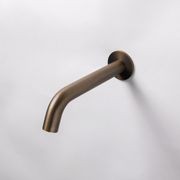 Mira Brushed Vintage Antique Brass Wall Spout gallery detail image