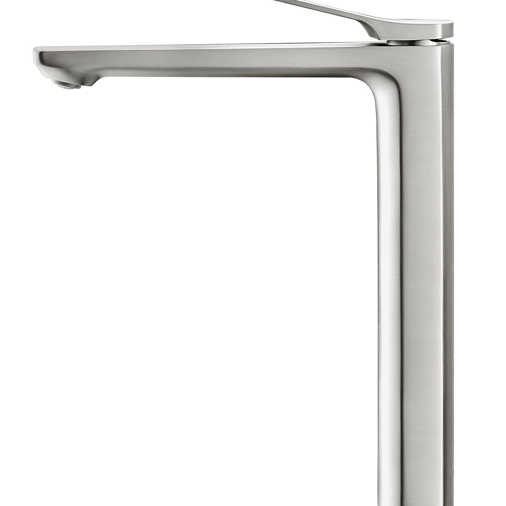 Rushy Tall Basin Mixer Brushed Brass gallery detail image