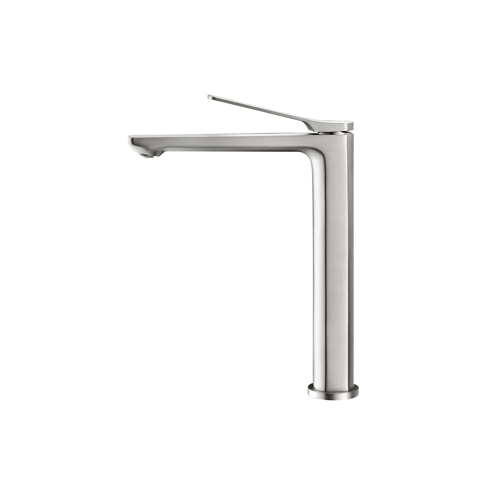 Rushy Tall Basin Mixer Brushed Brass gallery detail image