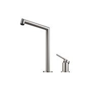 Caddence Split Type Basin Mixer Brushed Nickel gallery detail image