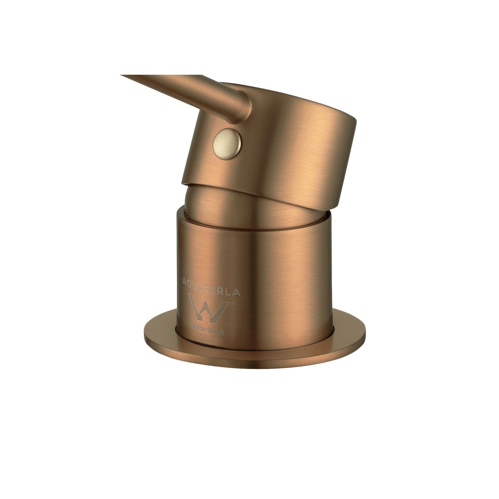Lucid Pin Spout Mixer Trim Kit Brushed Copper gallery detail image
