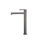 Caddence Tall Basin Mixer Gun Metal Grey gallery detail image