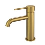 Lucid Pin Basin Mixer Brushed Brass gallery detail image