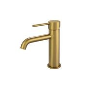 Lucid Pin Basin Mixer Brushed Brass gallery detail image