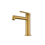 Caddence Basin Mixer Brushed Brass gallery detail image
