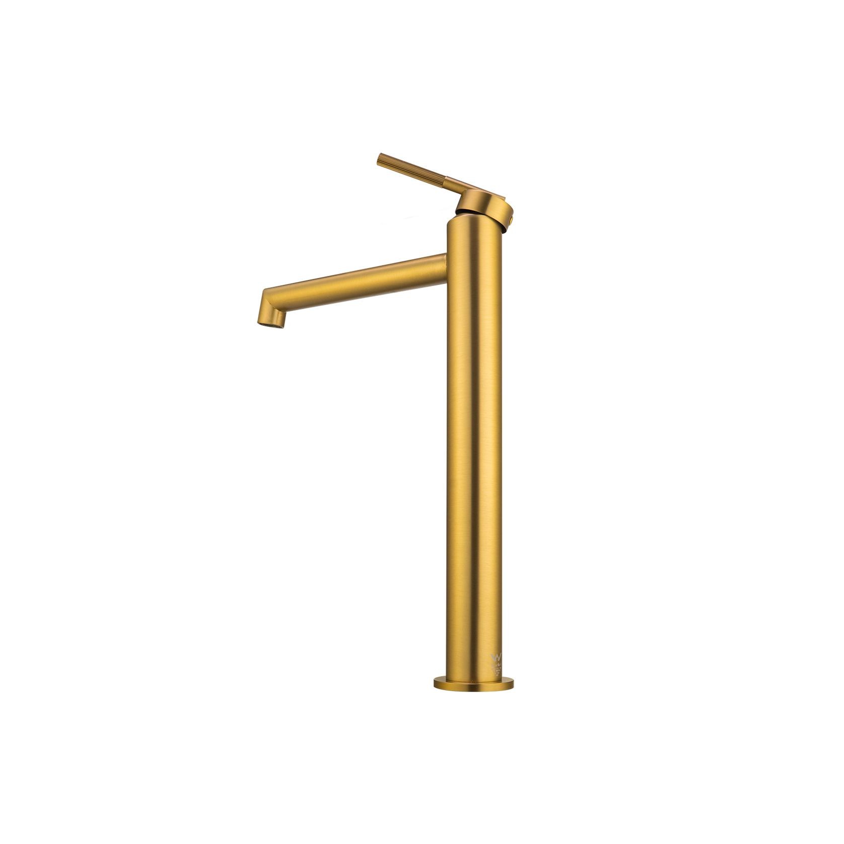 Caddence Tall Basin Mixer Brushed Brass gallery detail image