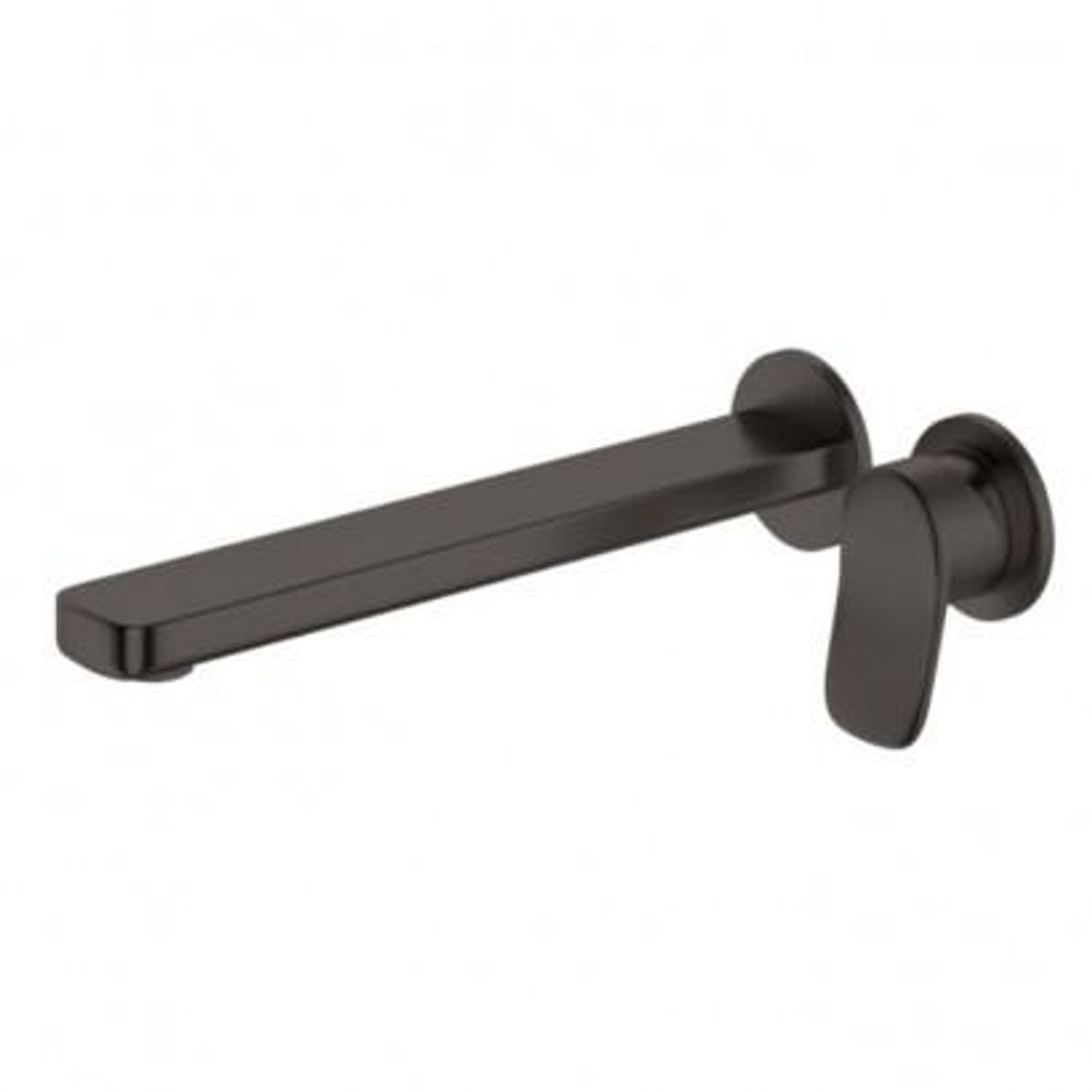 Brim Wall Mounted Basin Mixer 225mm Trimset gallery detail image