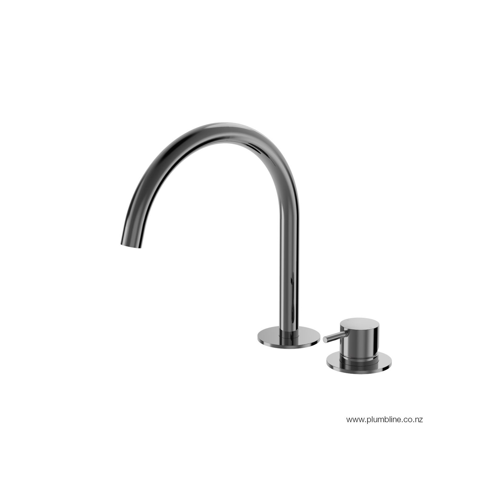 Buddy Round 2 Hole Basin Mixer gallery detail image