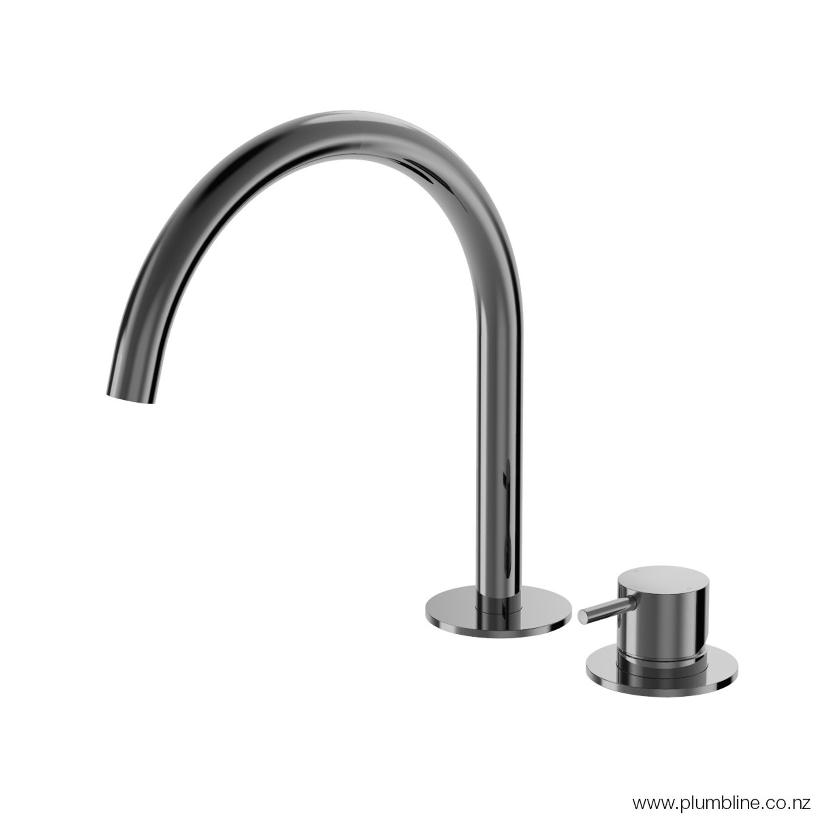 Buddy Round 2 Hole Basin Mixer gallery detail image