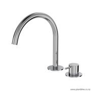 Buddy Round 2 Hole Basin Mixer gallery detail image