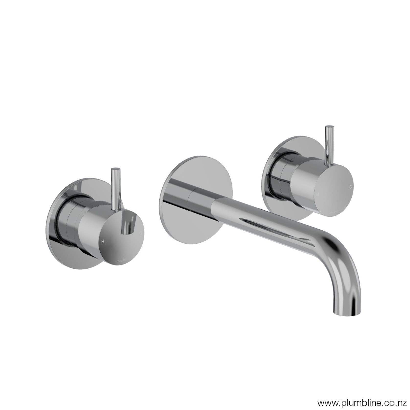 Buddy 3 Hole Wall Mount Mixer gallery detail image
