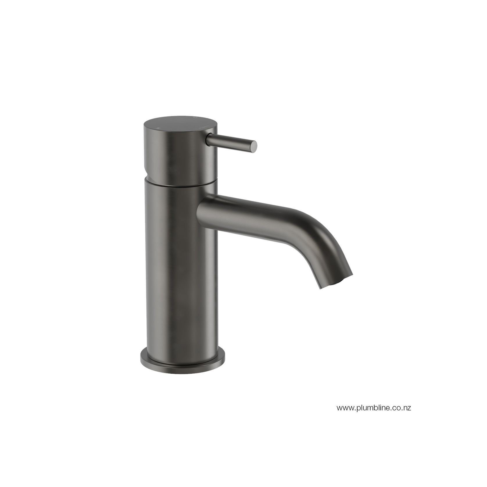 Buddy Low Curved Spout Basin Mixer gallery detail image