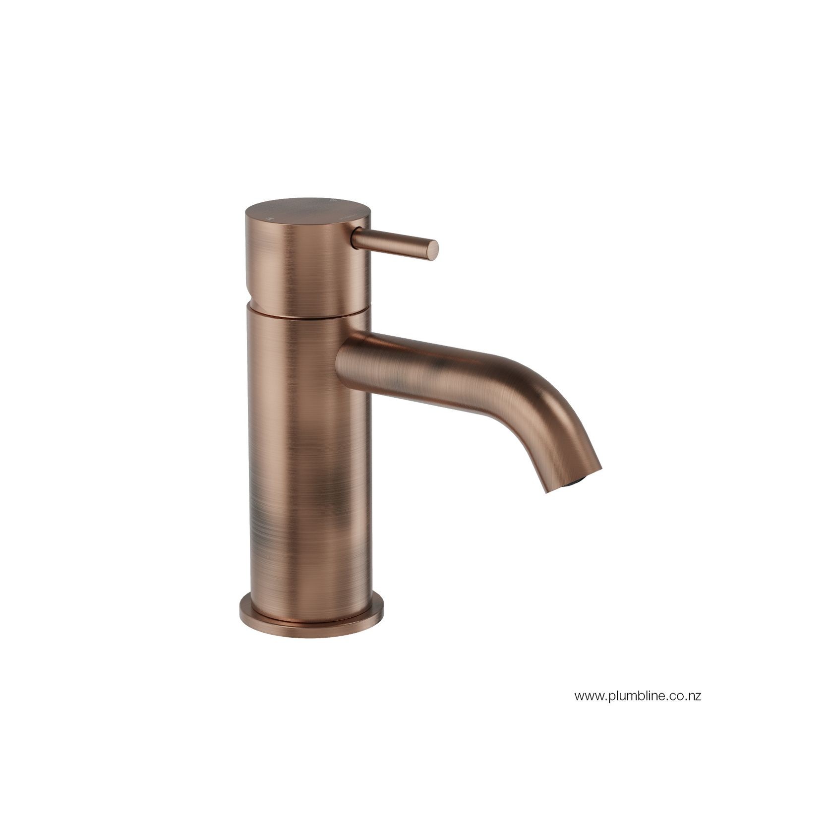 Buddy Low Curved Spout Basin Mixer gallery detail image