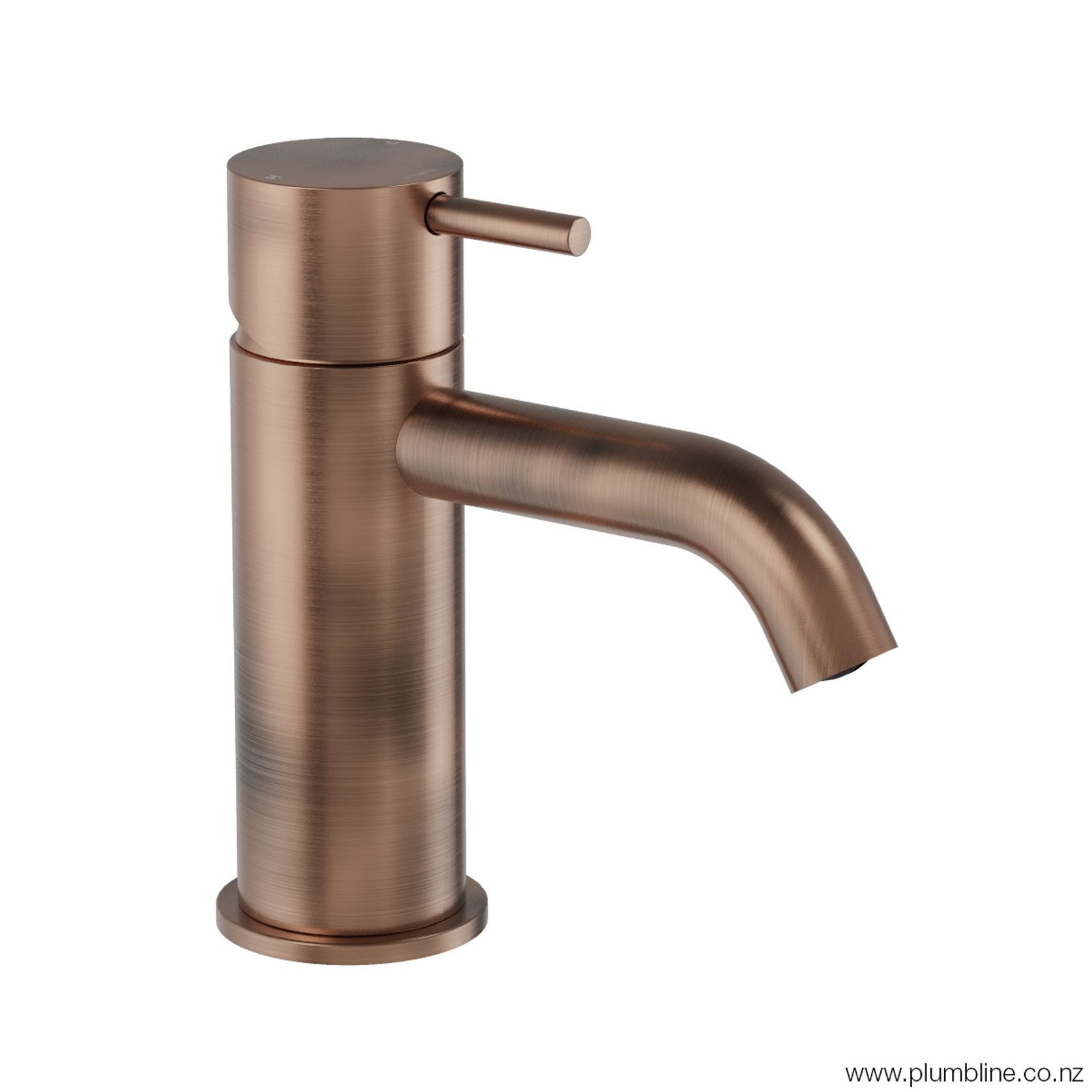 Buddy Low Curved Spout Basin Mixer gallery detail image