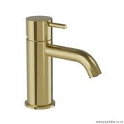 Buddy Low Curved Spout Basin Mixer gallery detail image