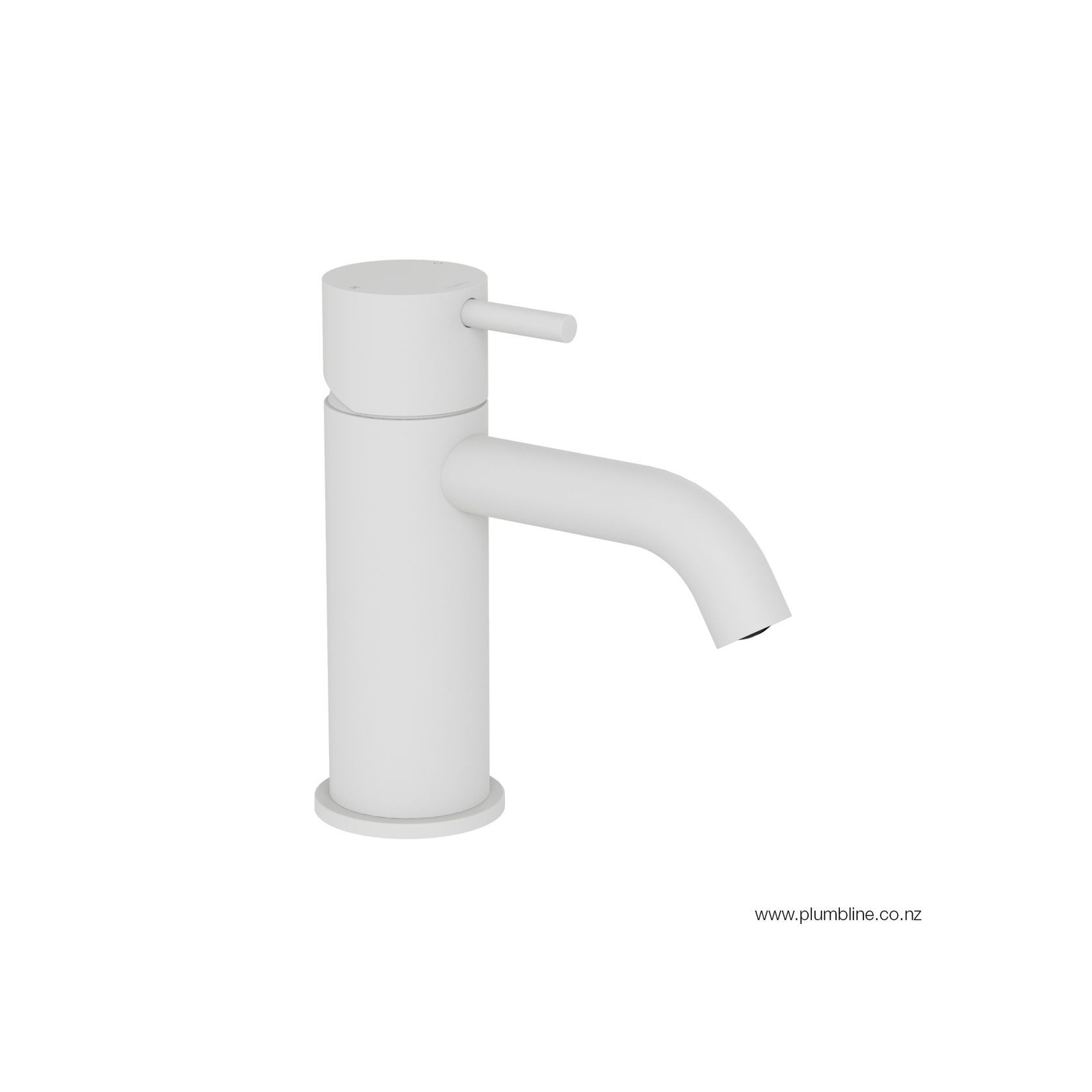 Buddy Low Curved Spout Basin Mixer gallery detail image