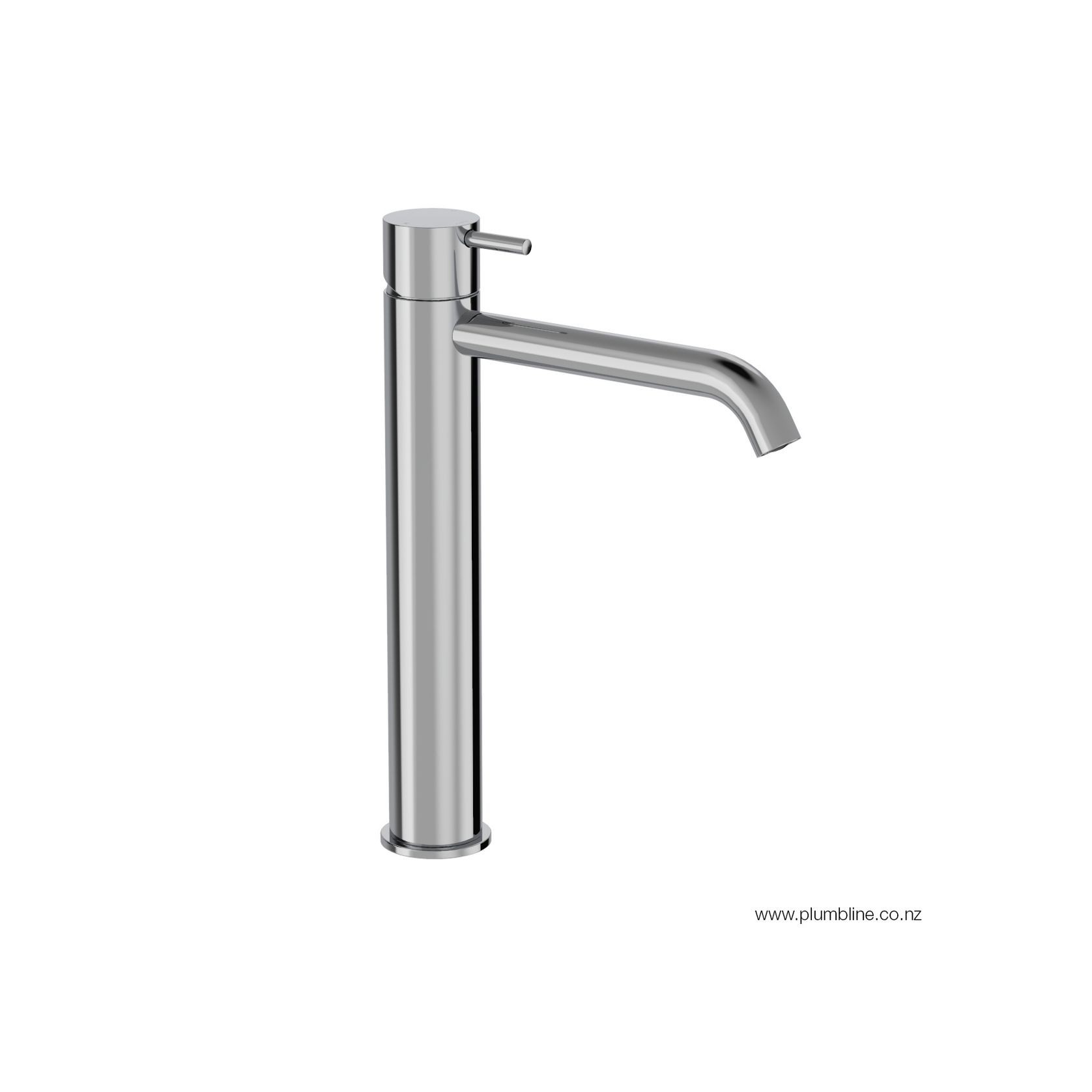 Buddy High Curved Spout Basin Mixer gallery detail image