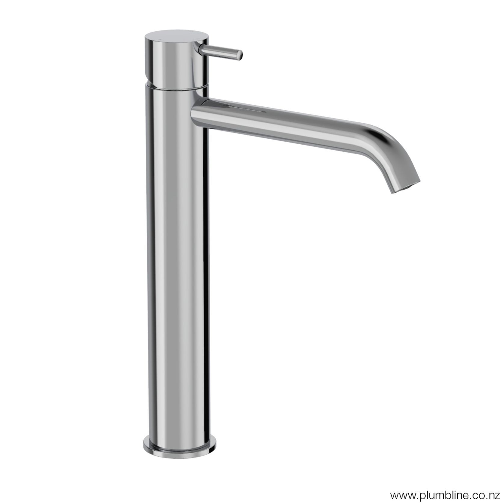 Buddy High Curved Spout Basin Mixer gallery detail image