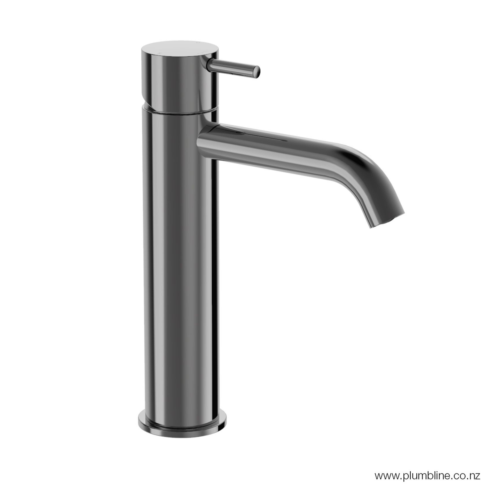 Buddy Mid Curved Spout Basin Mixer gallery detail image