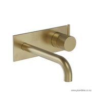 Buddy X Wall Mount Mixer With Backplate gallery detail image