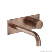 Buddy X Wall Mount Mixer With Backplate gallery detail image