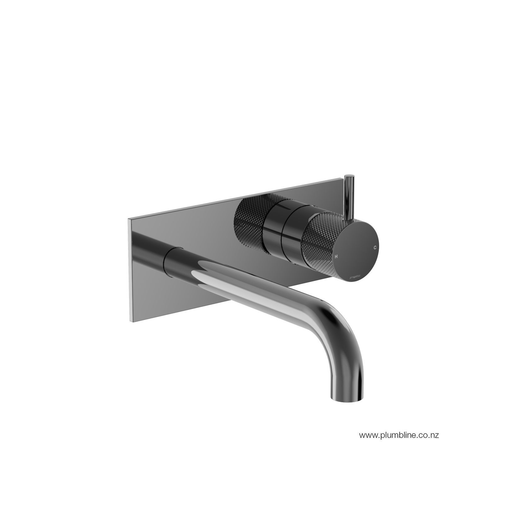 Buddy X Wall Mount Mixer With Backplate gallery detail image