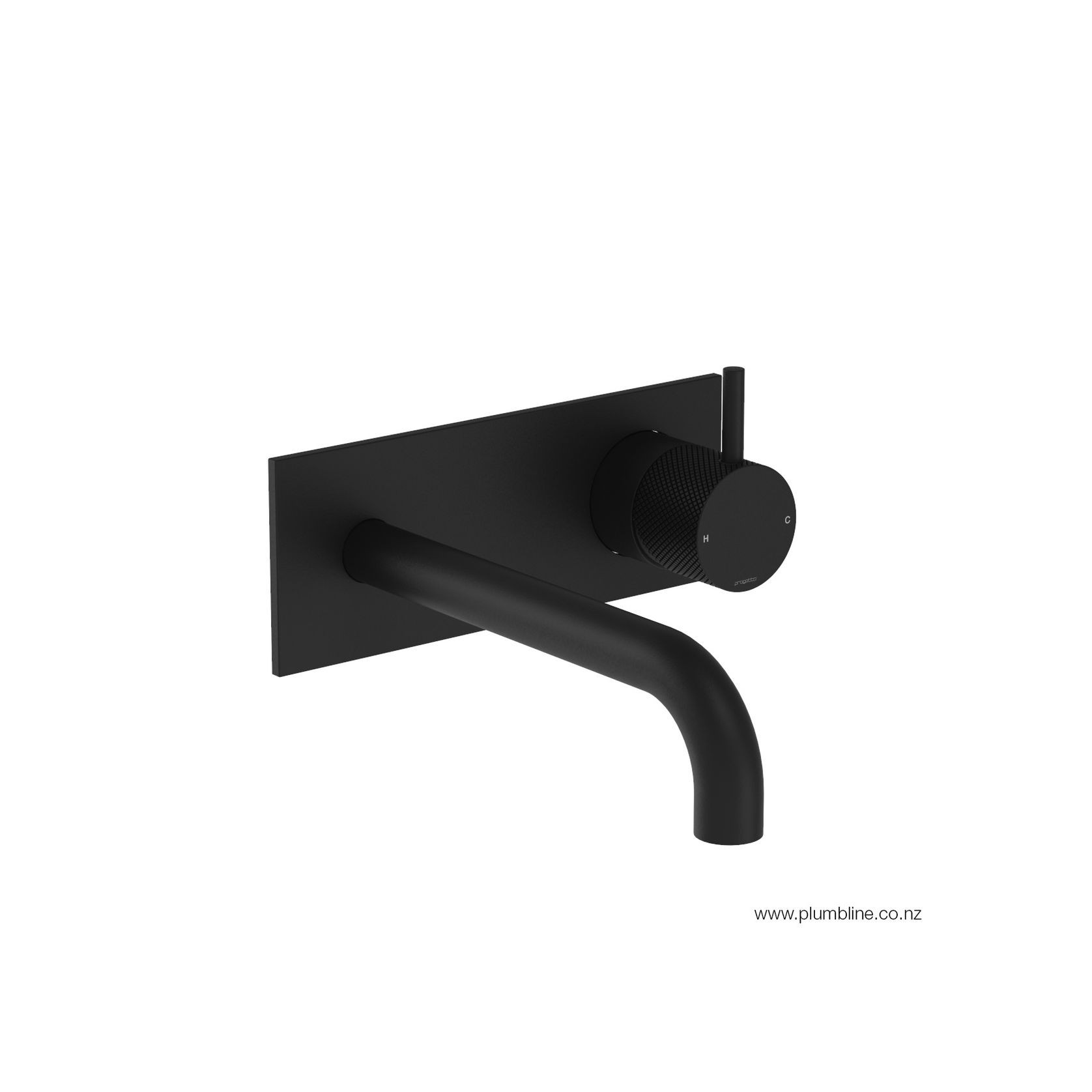 Buddy X Wall Mount Mixer With Backplate gallery detail image