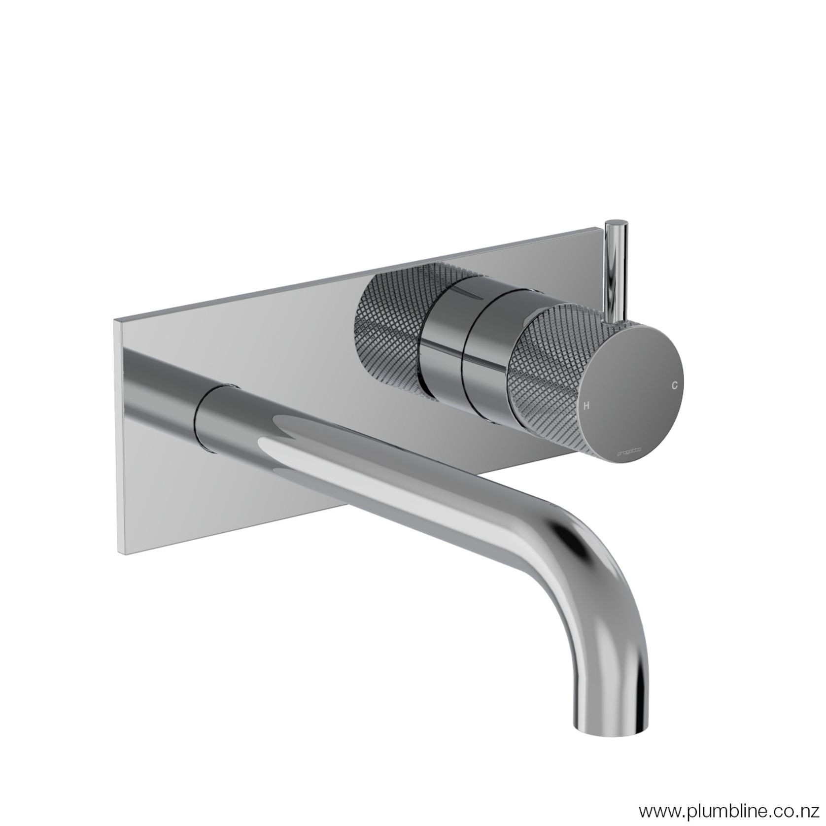Buddy X Wall Mount Mixer With Backplate gallery detail image
