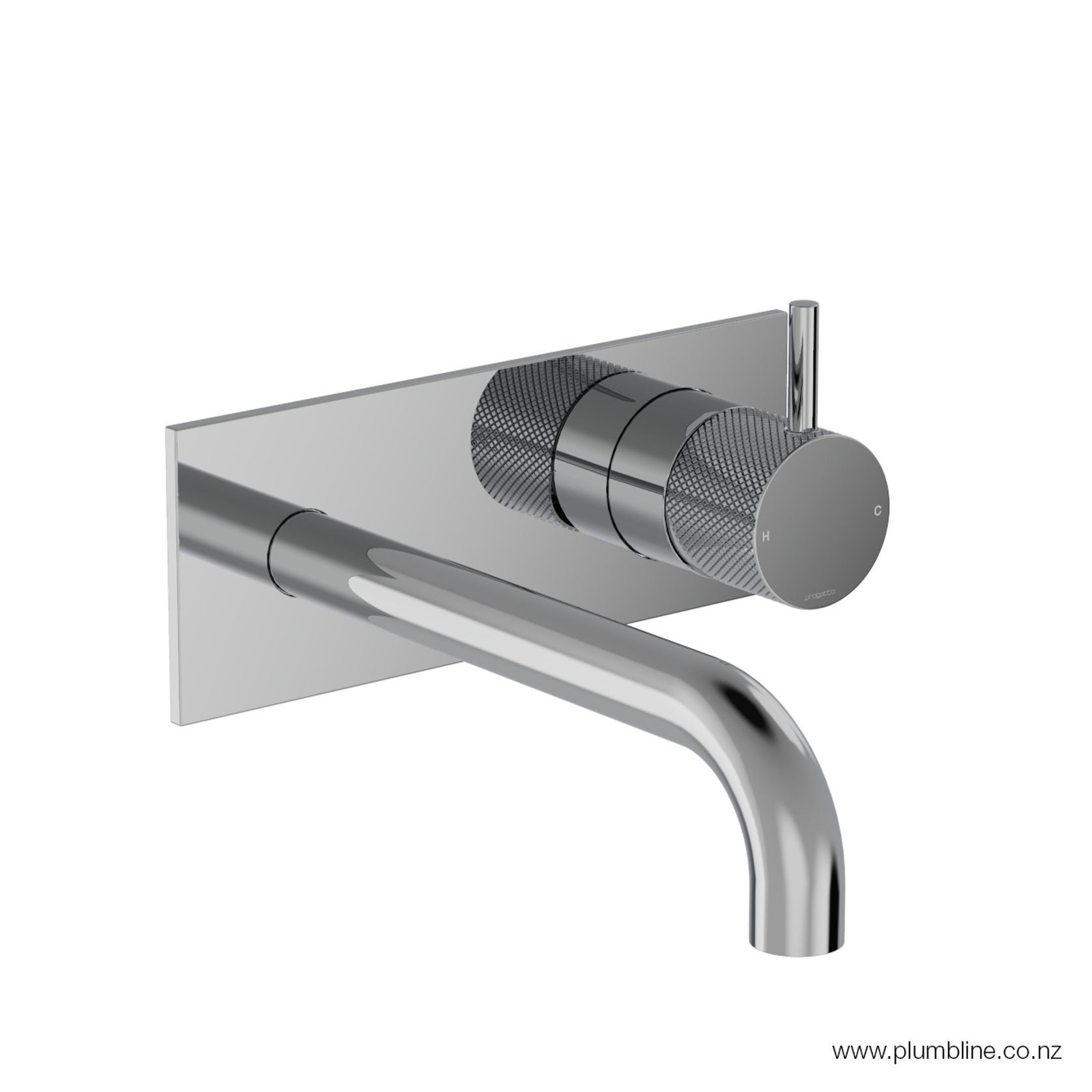 Buddy X Wall Mount Mixer With Backplate gallery detail image