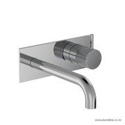 Buddy X Wall Mount Mixer With Backplate gallery detail image