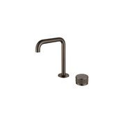 Mica Fluted Soft-Square Hob Basin Mixer gallery detail image