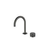 Mica Fluted Gooseneck Hob Basin Mixer gallery detail image
