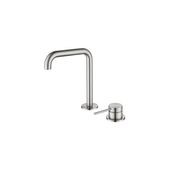 Mica Soft-Square Hob Basin Mixer gallery detail image