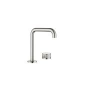 Mica Fluted Soft-Square Hob Basin Mixer gallery detail image