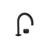 Mica Fluted Gooseneck Hob Basin Mixer gallery detail image