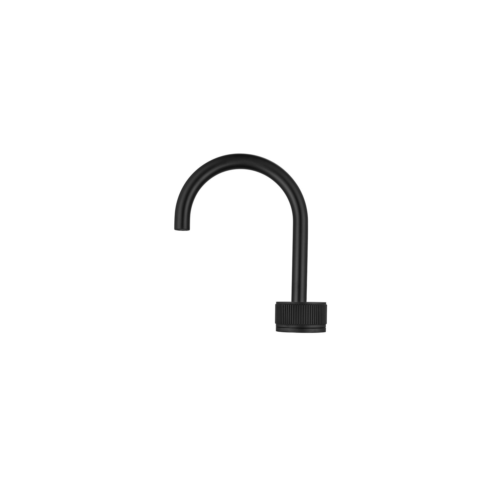 Mica Fluted Gooseneck Hob Basin Mixer gallery detail image
