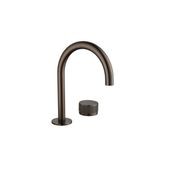 Mica Fluted Gooseneck Hob Basin Mixer gallery detail image