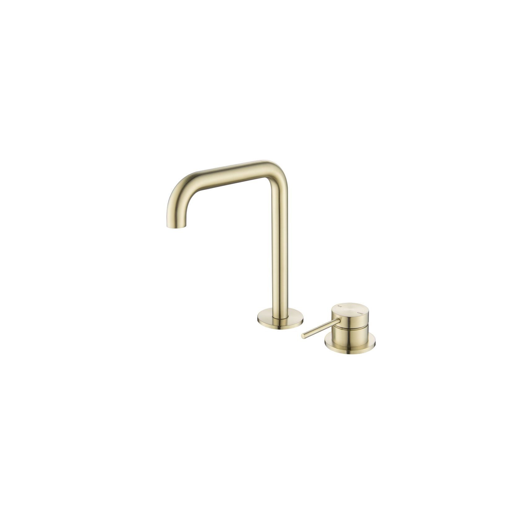 Mica Soft-Square Hob Basin Mixer gallery detail image