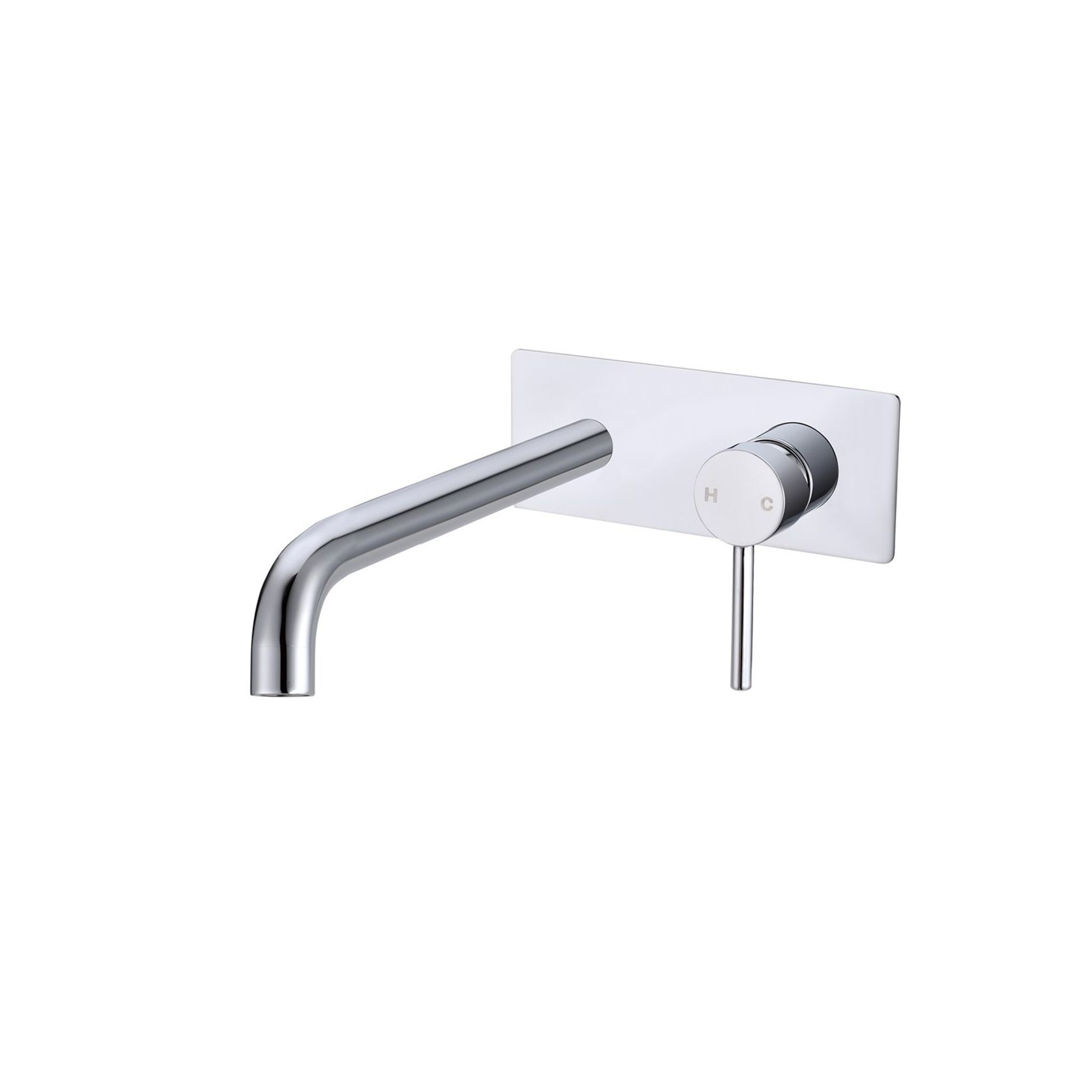 Lucid Pin Spout Mixer Chrome gallery detail image
