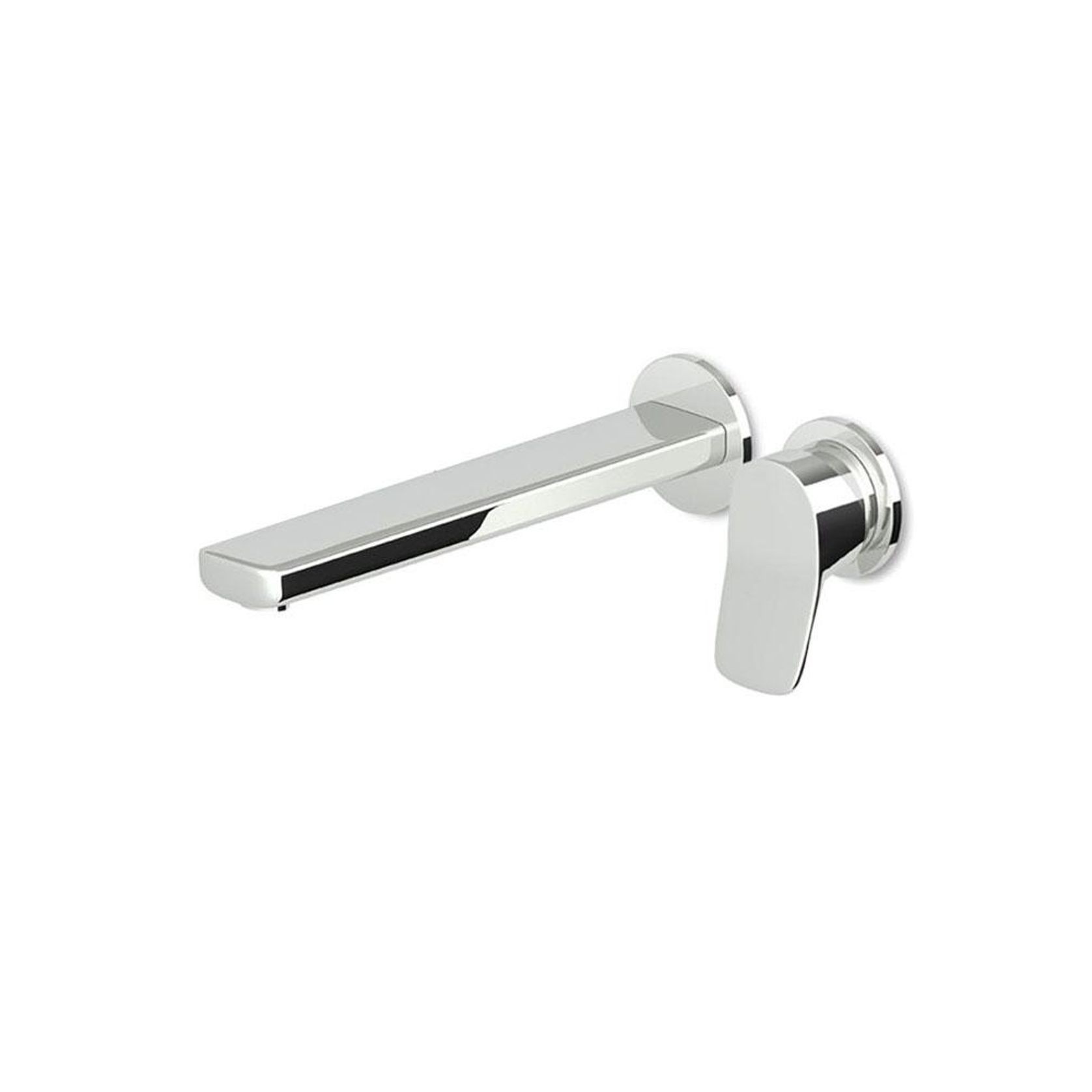 Brim Wall Mounted Basin Mixer 225mm Trimset gallery detail image