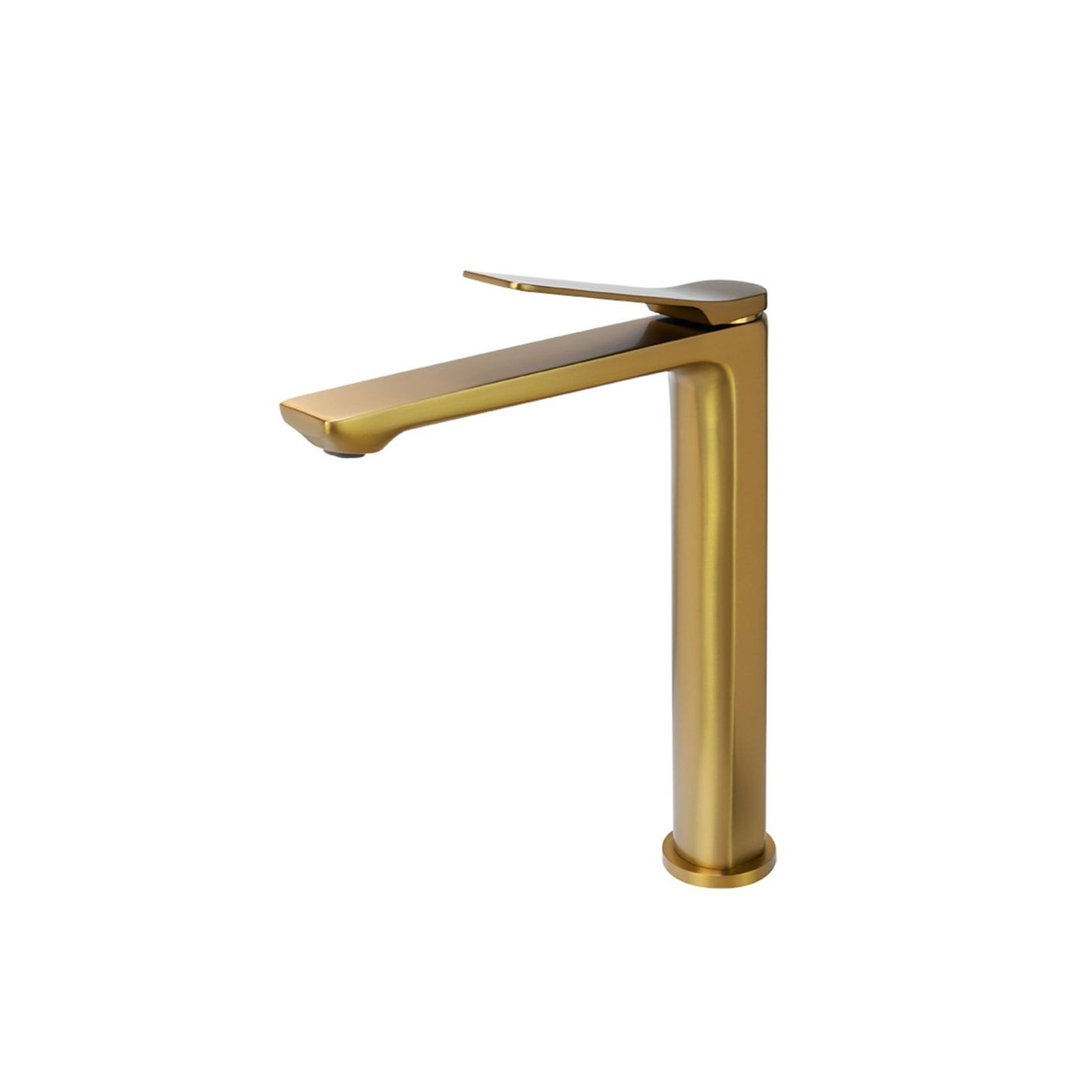 Rushy Tall Basin Mixer Brushed Brass gallery detail image