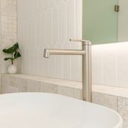 Caddence Tall Basin Mixer Brushed Nickel gallery detail image