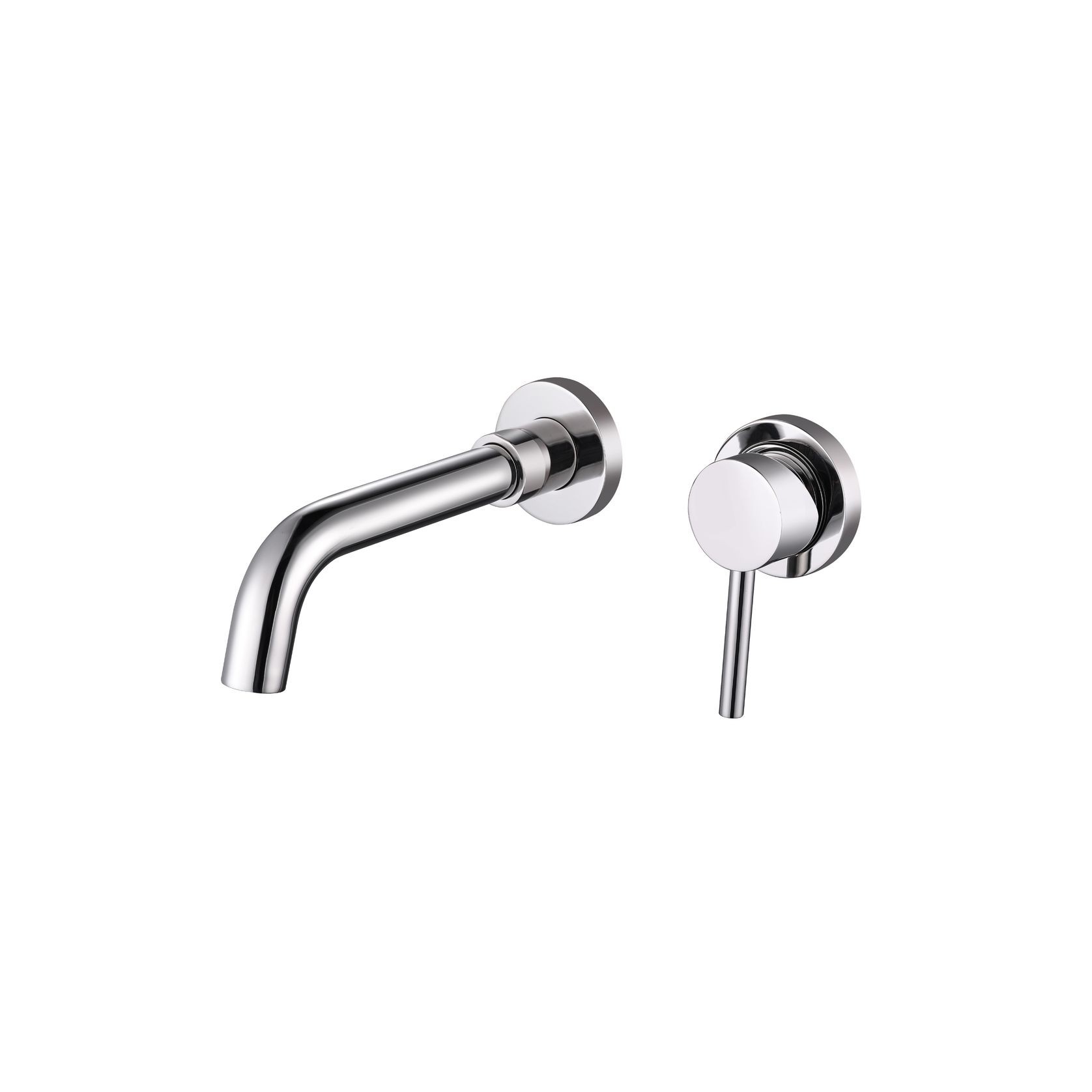 Evoke Wall Mounted Basin Mixer and Spout gallery detail image