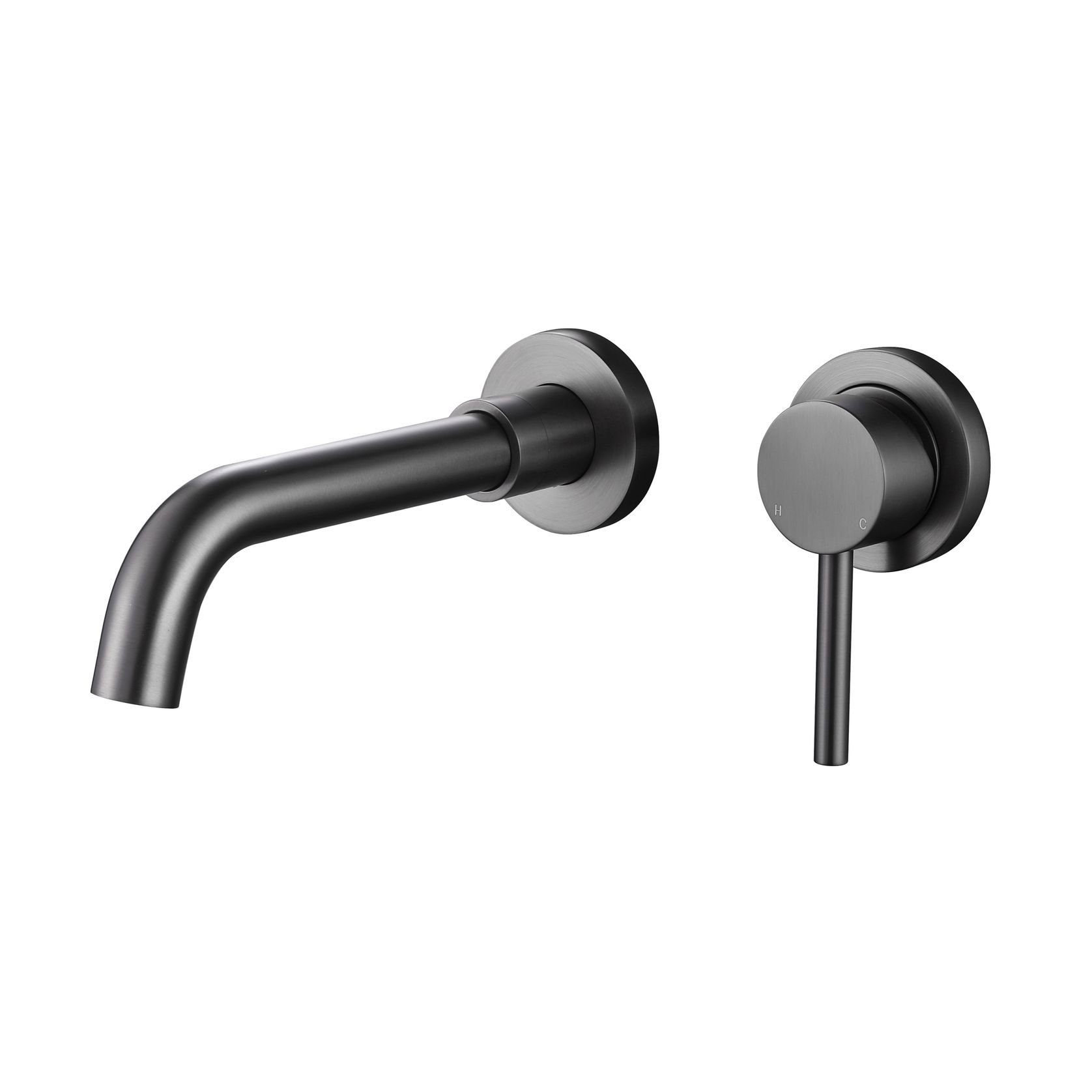 Evoke Wall Mounted Basin Mixer and Spout gallery detail image